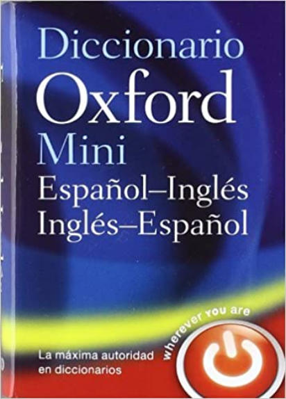 Diccionario Oxfor de bolsillo inglés y español